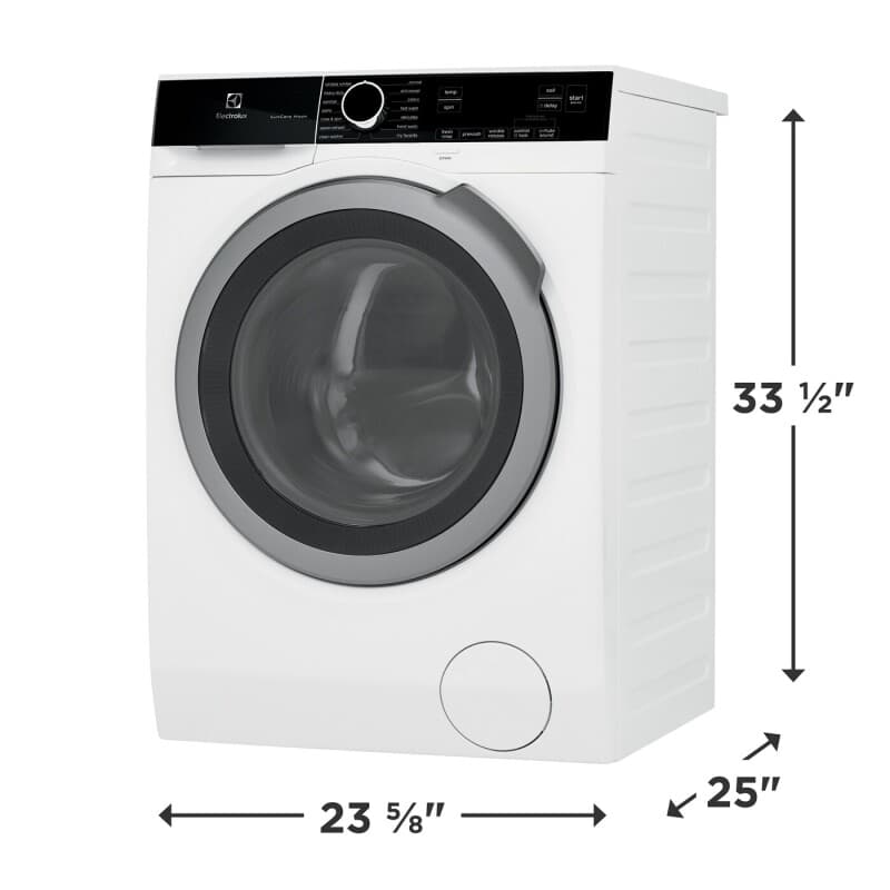 24" Compact Front Load Washer - 2.4 Cu. Ft.