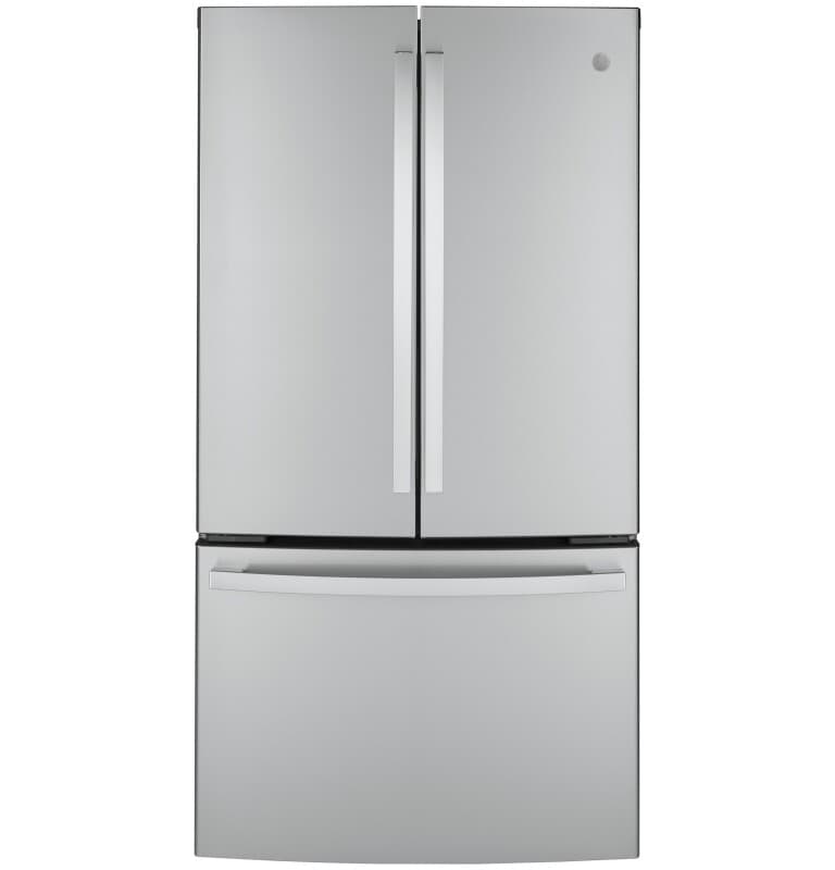 GE Appliances 23.1 Cu. Ft. Counter-Depth Fingerprint Resistant French-Door Refrigerator