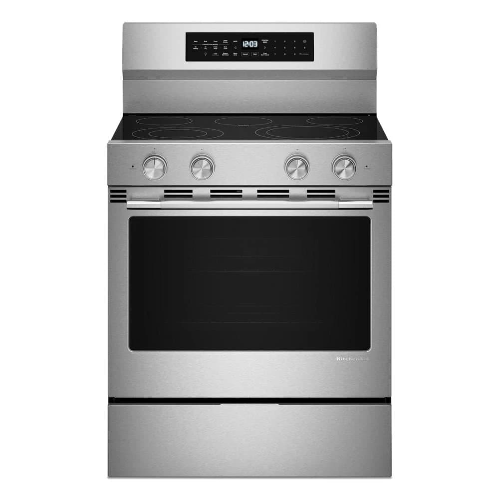 5.3 Cu. Ft. Smart Freestanding Electric Range with Convection Cooking Modes