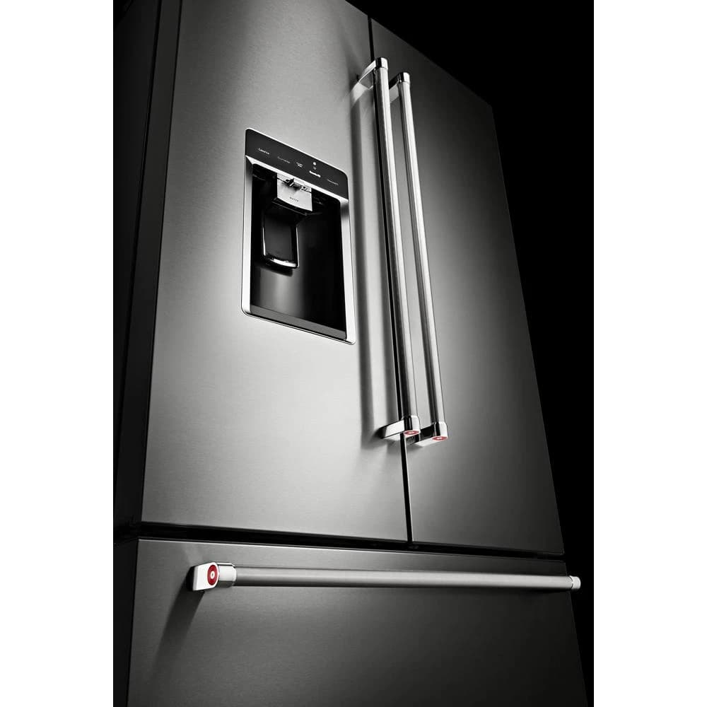 23.8 cu. ft. Counter-Depth French Door Platinum Interior Refrigerator with PrintShield™ Finish