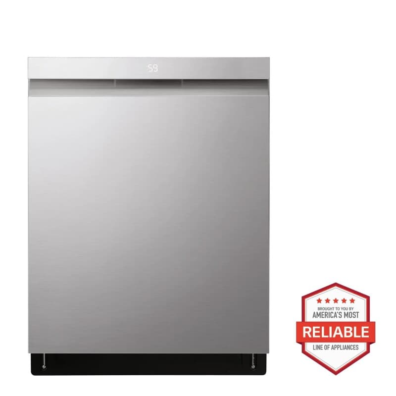 Smart Top Control Dishwasher with 1-Hour Wash & Dry, QuadWash® Pro, TrueSteam® and Dynamic Heat Dry™