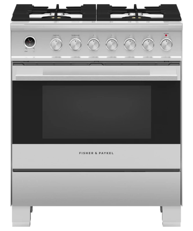 Dual Fuel Range 30", Self-cleaning