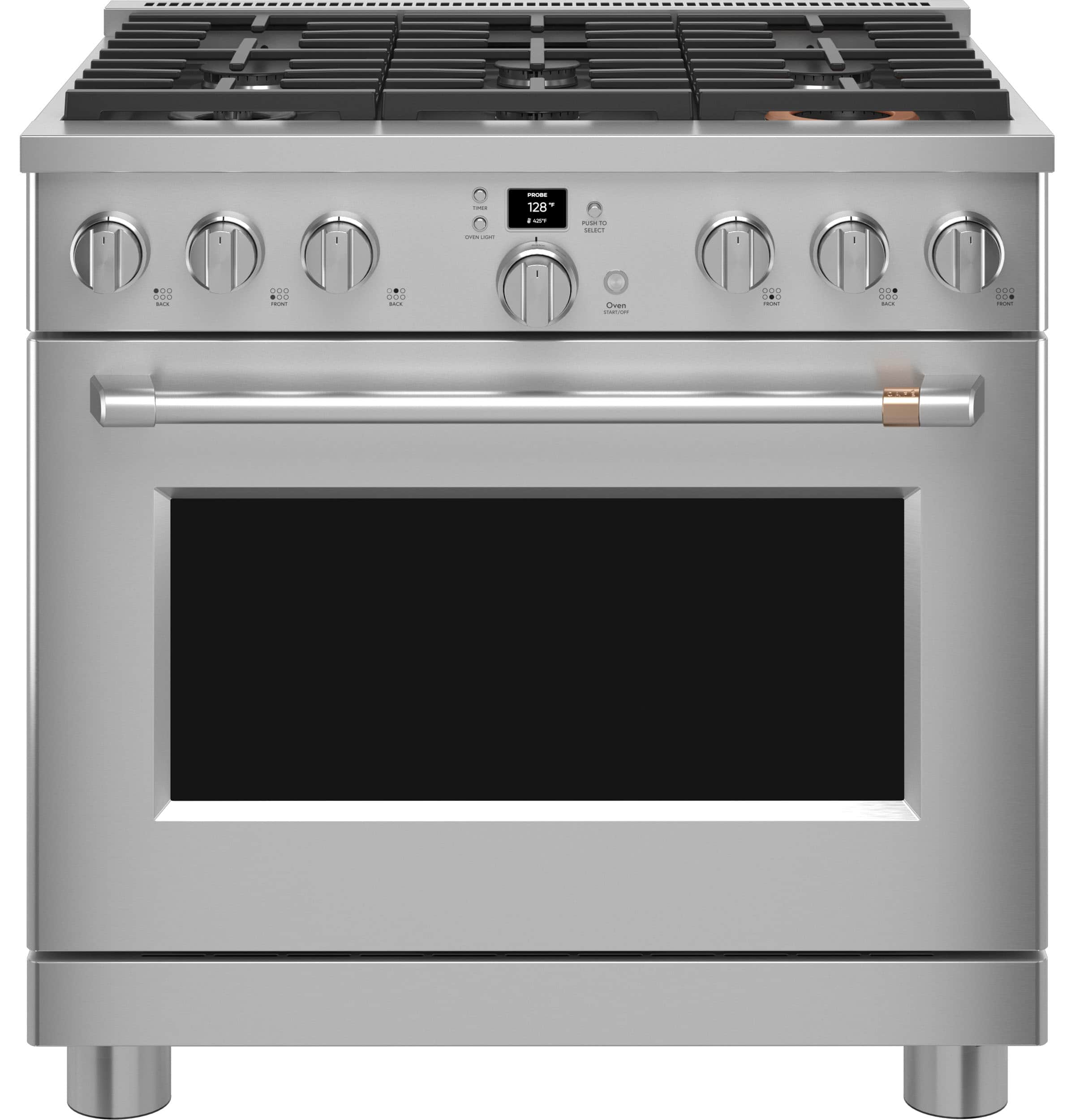 Café 36-inch commercial-style gas range
