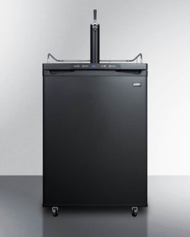 Summit kegerator with draft tap