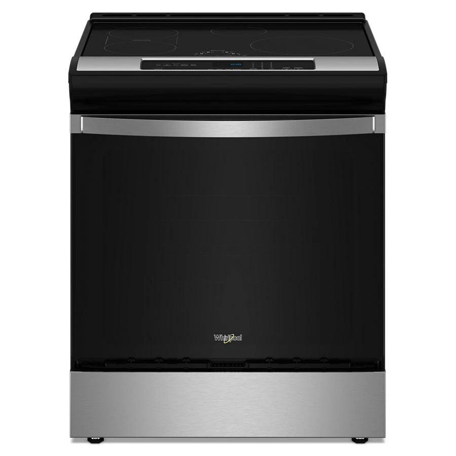 Stainless steel freestanding cooking range
